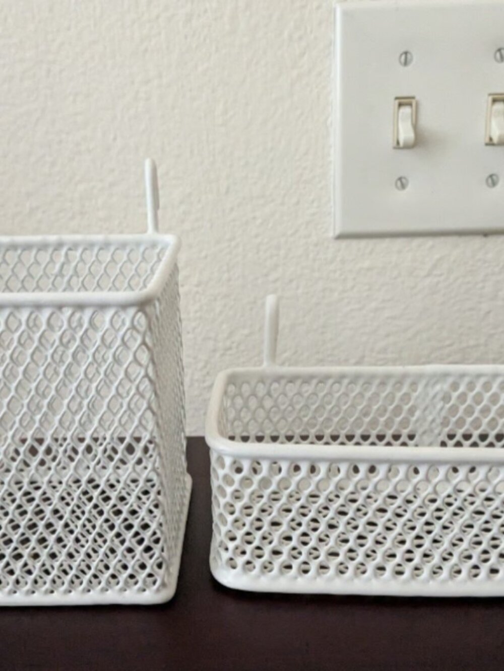 2 Hanging Pen or Trinket Holders